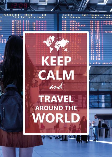 Keep calm travel ke113c