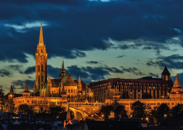 Matthias church postcard bp105 01c