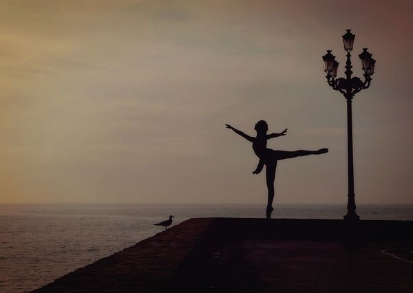 Ballet dance postcard da101 01c