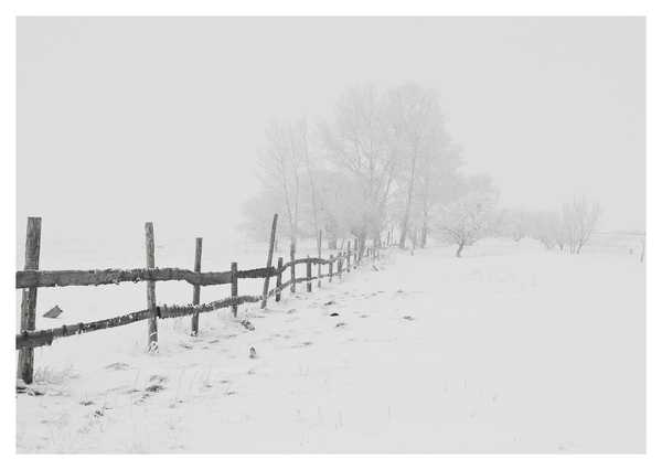 Winter ladscape postcard cm103 01