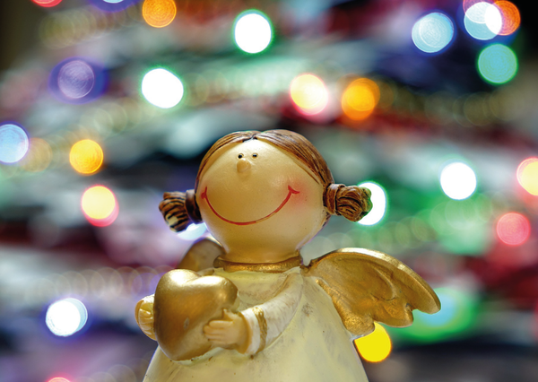 Christmas angel postcard cm109 01