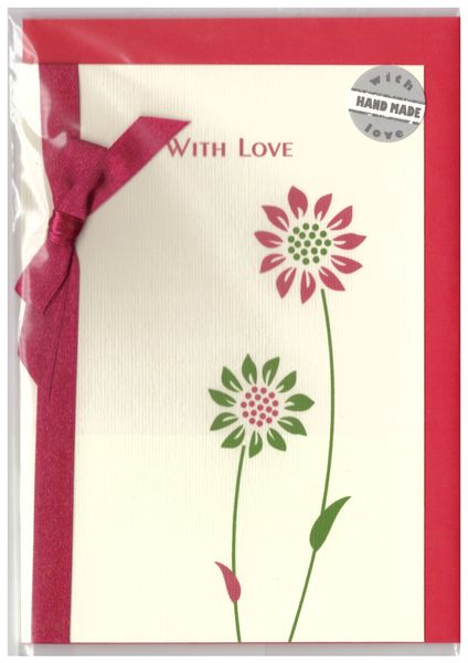 Gerbera greeting card pramon01a924c