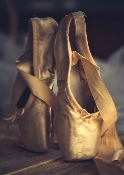 Ballet slippers postcard da105c