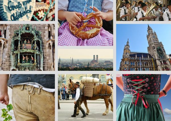 Oktoberfest munchen postcard ci101c