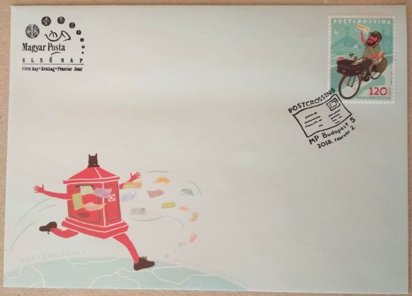 Postcrossing stamp fdc fdc01c