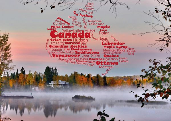Gf canada wordcloud postcard postcardsisters gf116c